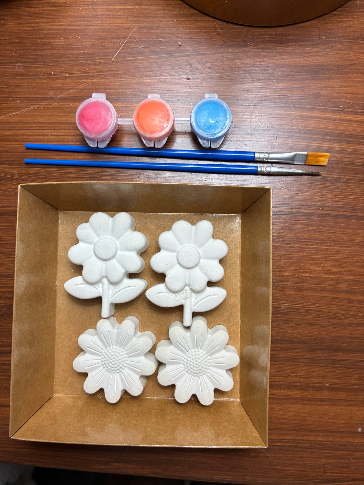 Flower Garden Plaster of Paris